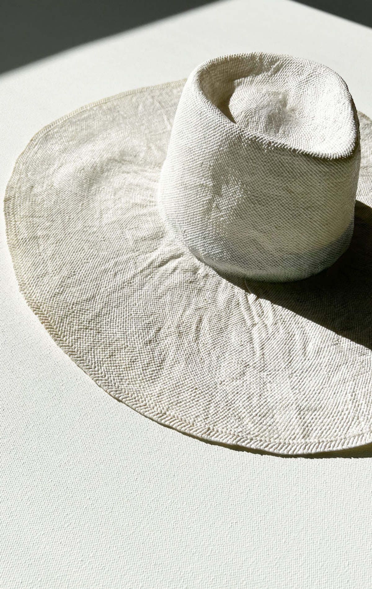 Reinhard Plank Painted Large Brim Hat - White | Garmentory