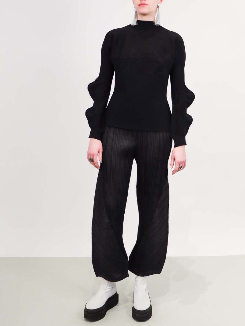 Pleats Please by Issey Miyake Thicker Bottoms 1 Flare Pants