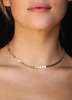 Mara Carrizo Scalise Mara Disc Chain Choker - 14k Gold Filled - Thumbnail 2