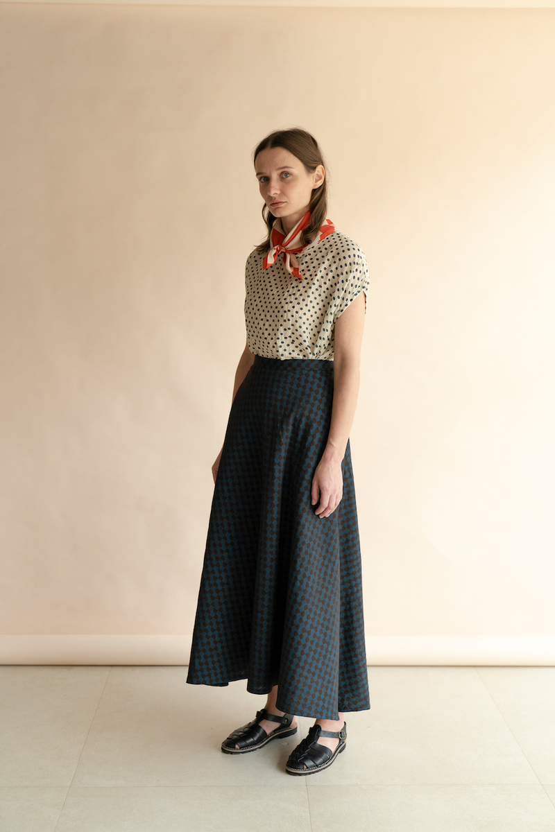 Runaway Bicycle ORIA Skirt - TEAL