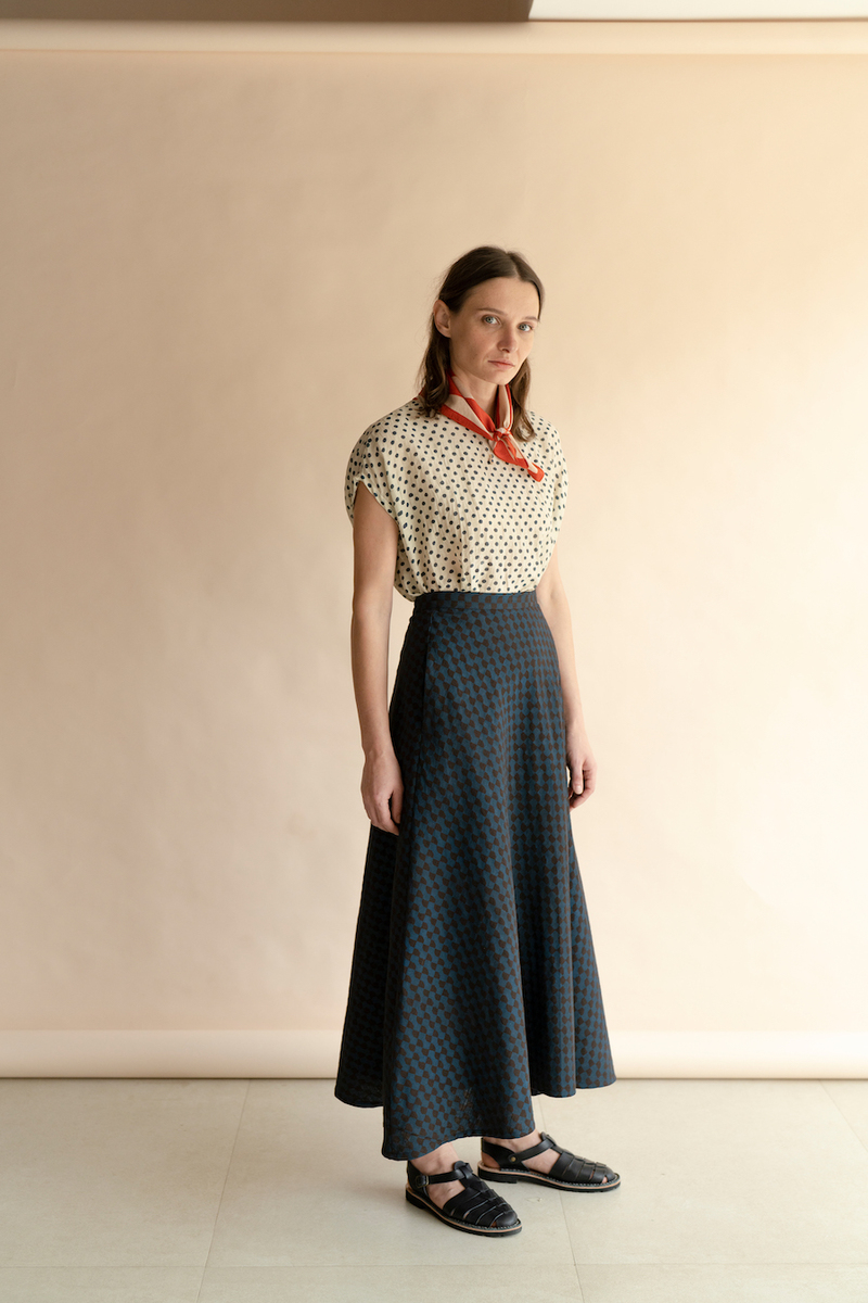 Runaway Bicycle ORIA Skirt - TEAL