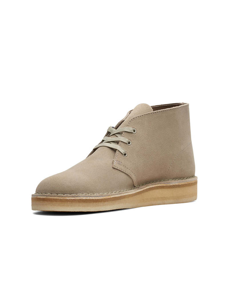 Clarks Desert Coal - Stone Suede