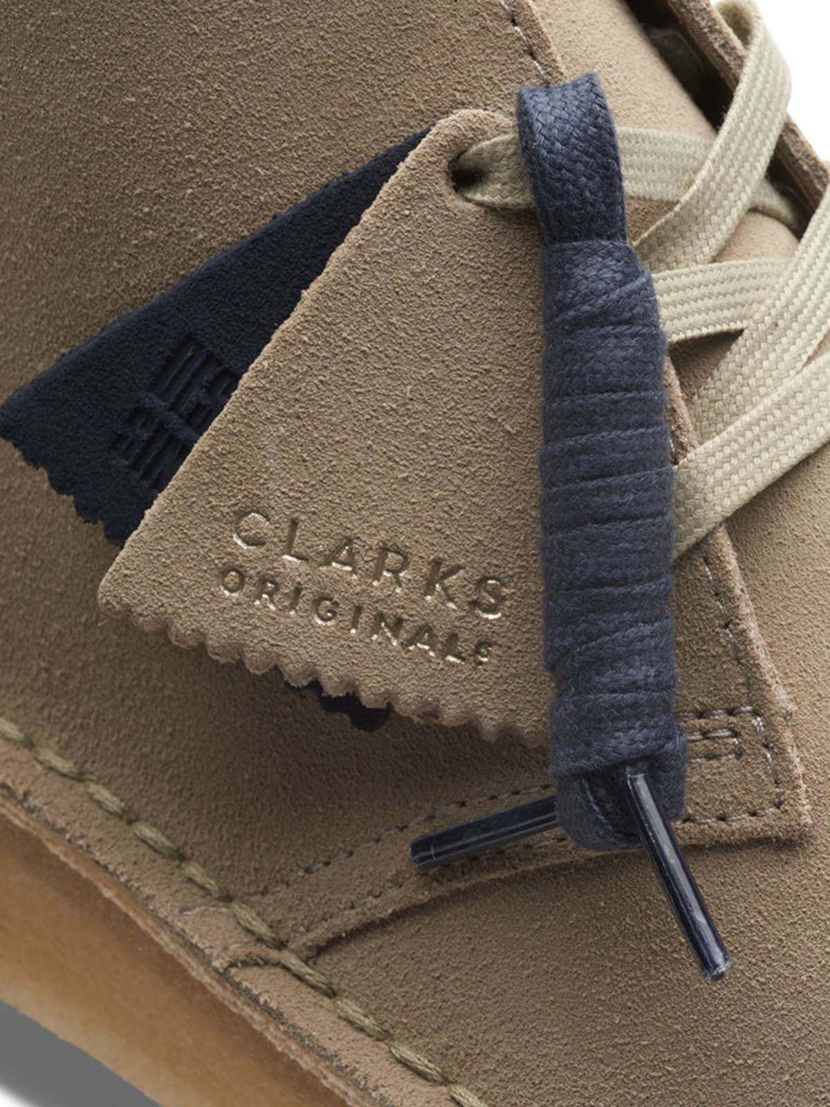 Clarks Desert Coal - Stone Suede - Image 8 of 8