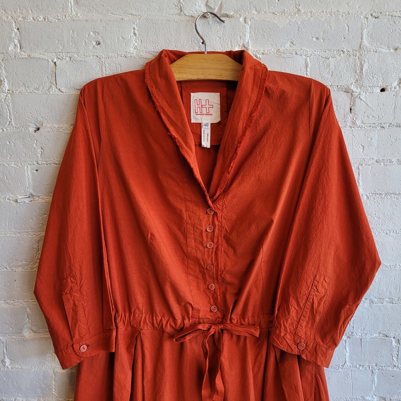 H+ Hannoh Vessel Dress Daria シャツワンピ Hannoh Wessel - Daila Dress in Notte – gravitypope