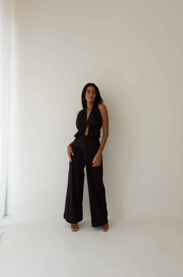 BAHHGOOSE SAN TROUSER - Black