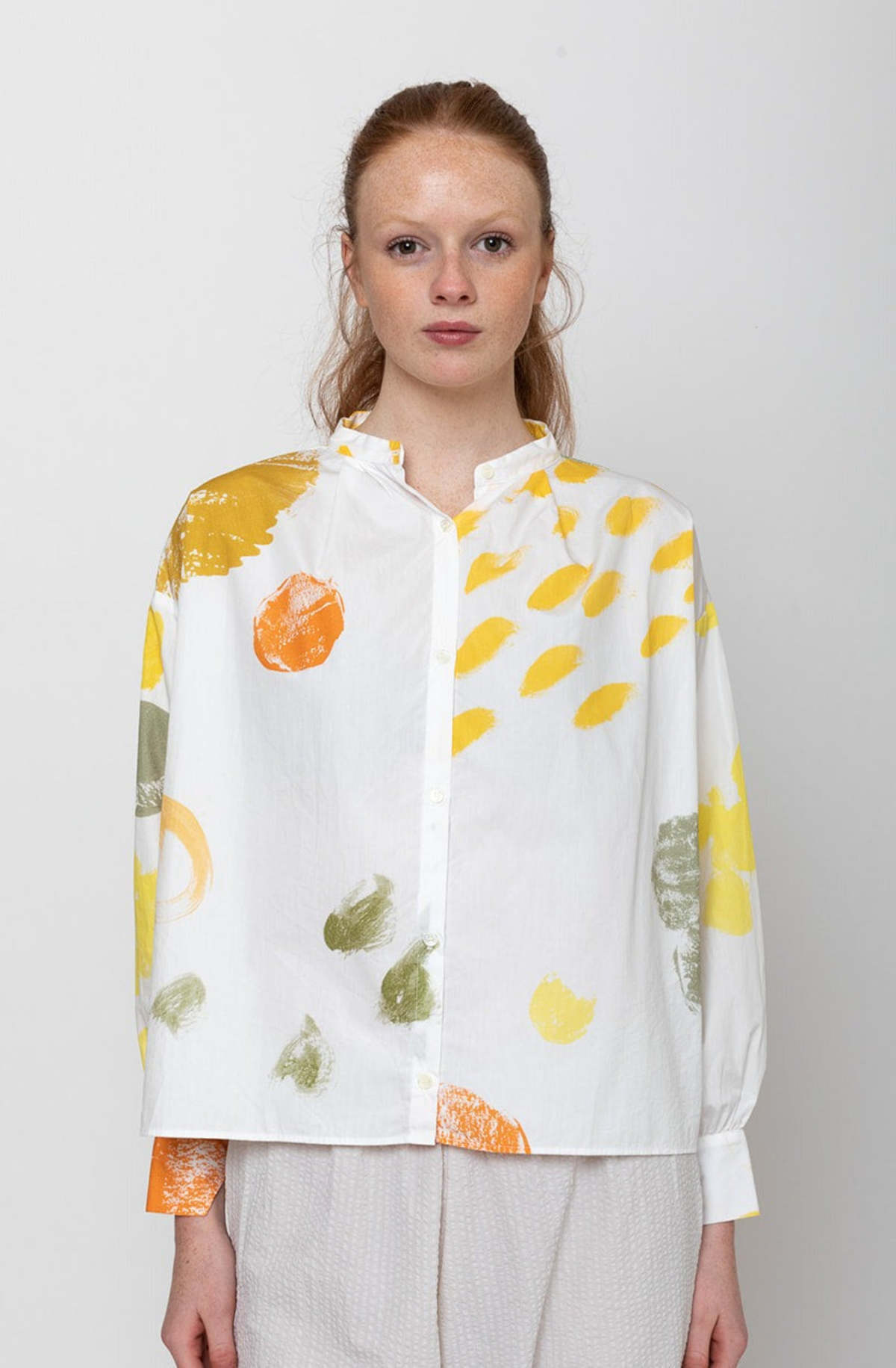 Gallego Desportes Sourire Top - Yellow Dots - Image 1 of 4