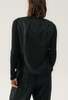 Silk Laundry Twill Slouch Vest - Black - Thumbnail 3