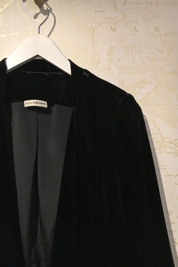 Ulla Johnson Bobby Velvet Blazer Ulla Johnson Bobby Velvet Blazer
