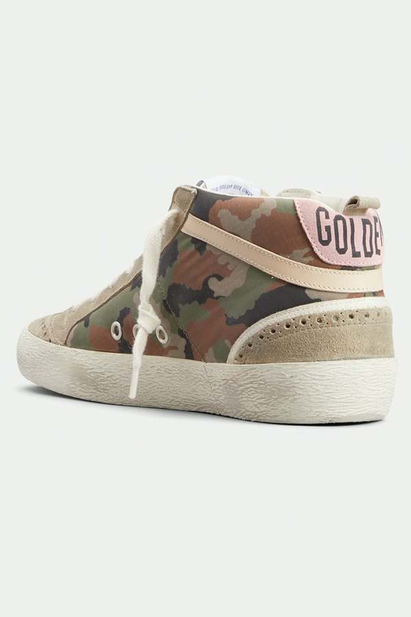 golden goose camo mid star