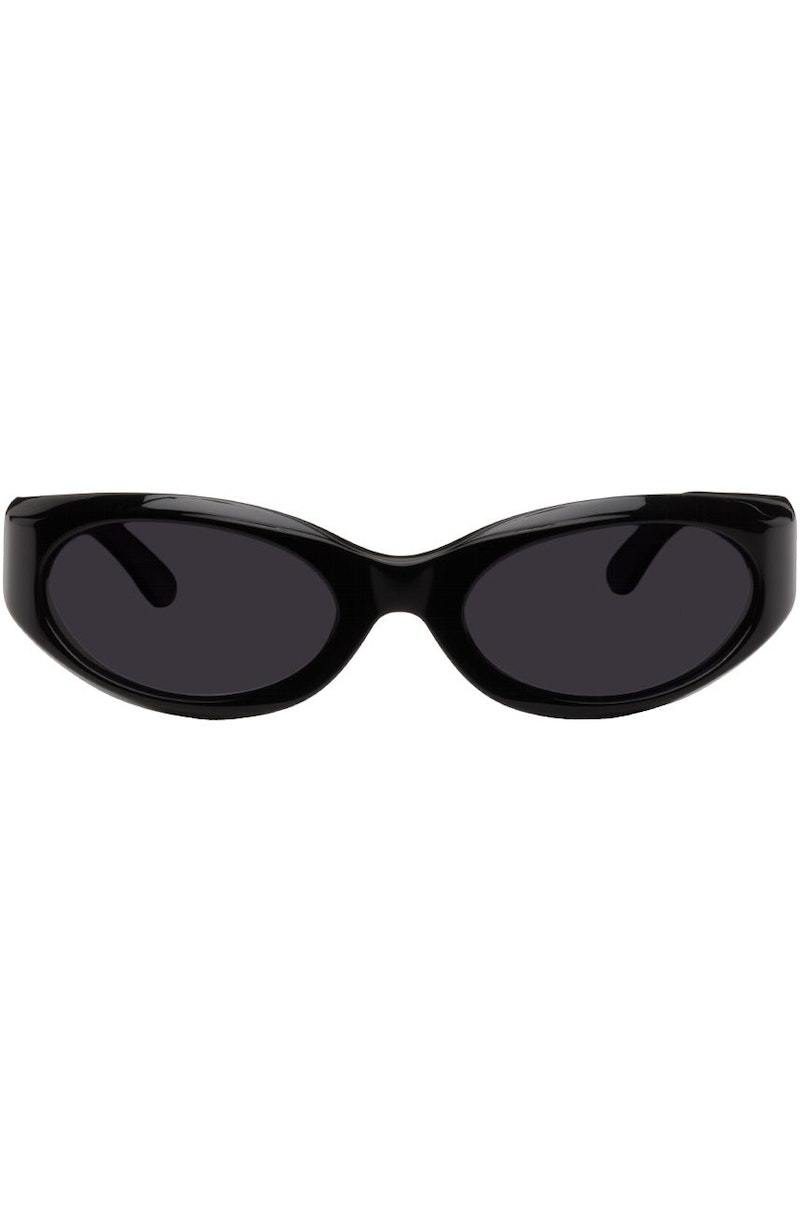ANINE BING Berlin Sunglasses - Black | Garmentory