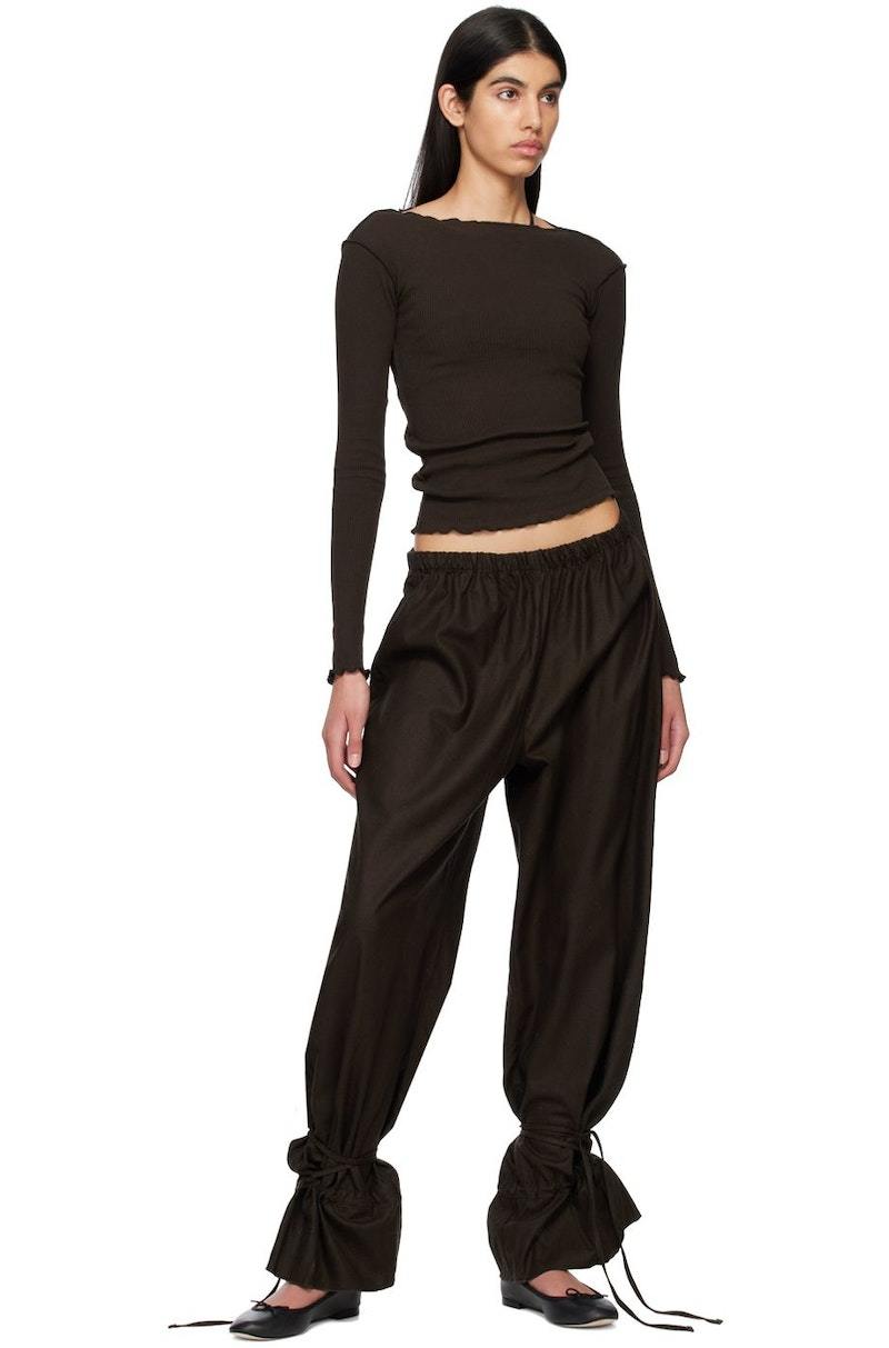 トップス Baserange LONG SLEEVE TEE FOVEA Long Sleeve Tee in Assortment | Bamboo lyocell | en | Baserange
