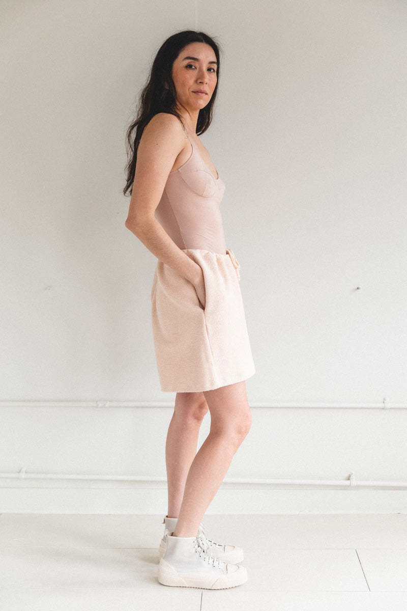 BASERANGE▲△LOOSE SWEAT SHORT BASERANGE - Cobble Sweat Shorts | ORG