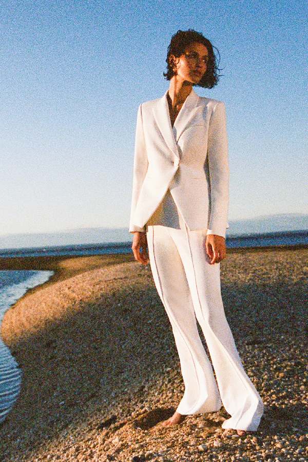 Veronica Beard Charlize Dickey Jacket - Off White | Garmentory
