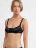 Araks Gita Silk Underwire Bra - Black - Thumbnail 1