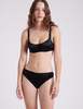 Araks Gita Silk Underwire Bra - Black - Thumbnail 4