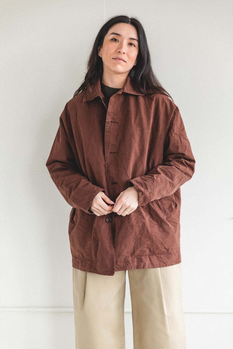 Casey Casey ROTTY REVERSIBLE PLUS JACKET - HAVANA PAPER COT