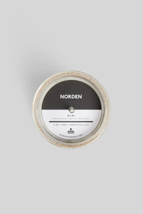 Norden Ojai Ceramic Candle 