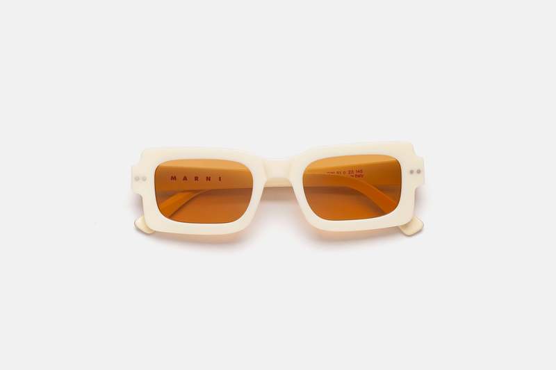 MARNI 長方形フレムサンクラス LAKEVOSTOK SIN Marni x RETROSUPERFUTURE Lake Vostok Sunglasses - Panna