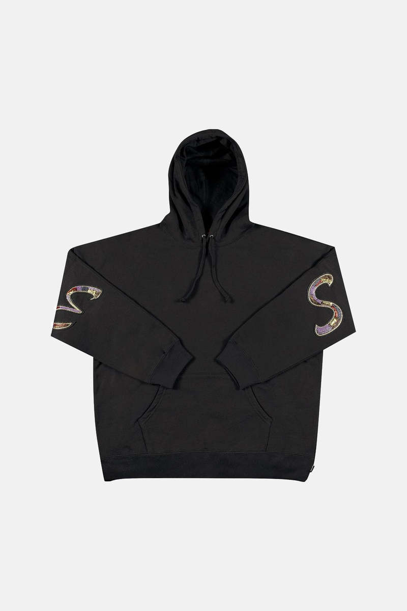 トップス SS22 SUPREME Beaded Hooded Sweatshirt Supreme Beaded Hooded Sweatshirt (SS22) - $168