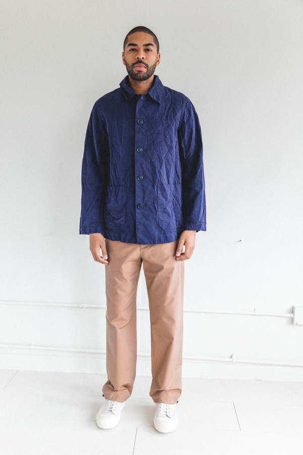 casey casey rivoli JK ダークネイビー　S ウールリネン Casey Casey Rivoli Jacket (Navy) – COWBOYS to CATWALK