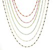 Jennifer Tuton Micro Beaded Necklace - Thumbnail 1