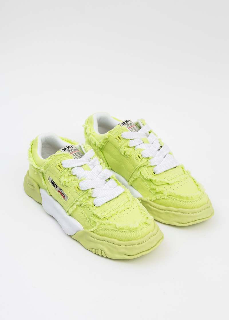 Mihara Yasuhiro OG Sole Canvas Low-Top Sneaker - Green  display picture 1