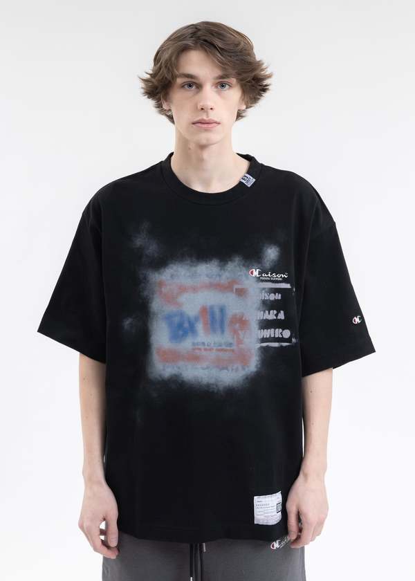 Mihara Yasuhiro Printed Tee - Black | Garmentory