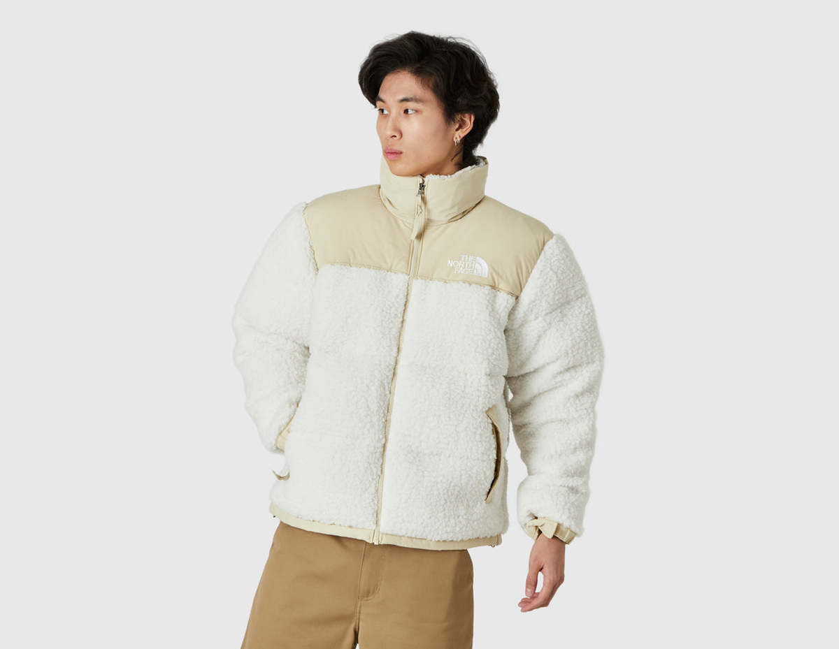 【THE NORTH FACE】 HIGH PILE NUPTSE JACKET GARDENIA WHITE THE NORTH FACE High Pile Nuptse Jacket - Gardenia White