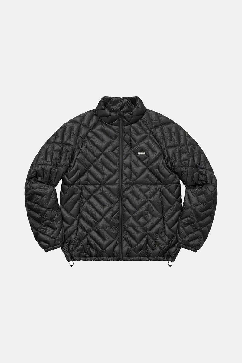 Supreme Lightweight Quilted Down Jacket - Black | Garmentory