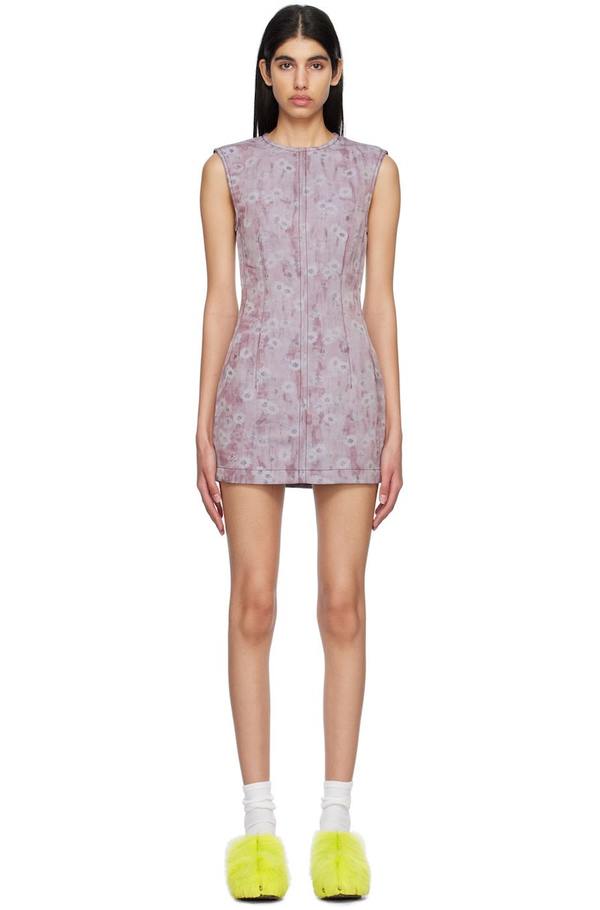 chinese dress ladies Rent The Etwina Gingham Mini Dress By Acne Studios
