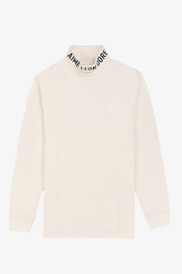 Aimé Leon Dore Longsleeve Turtle Neck | Vintage White Aimé Leon Dore Longsleeve Turtle Neck | Vintage White