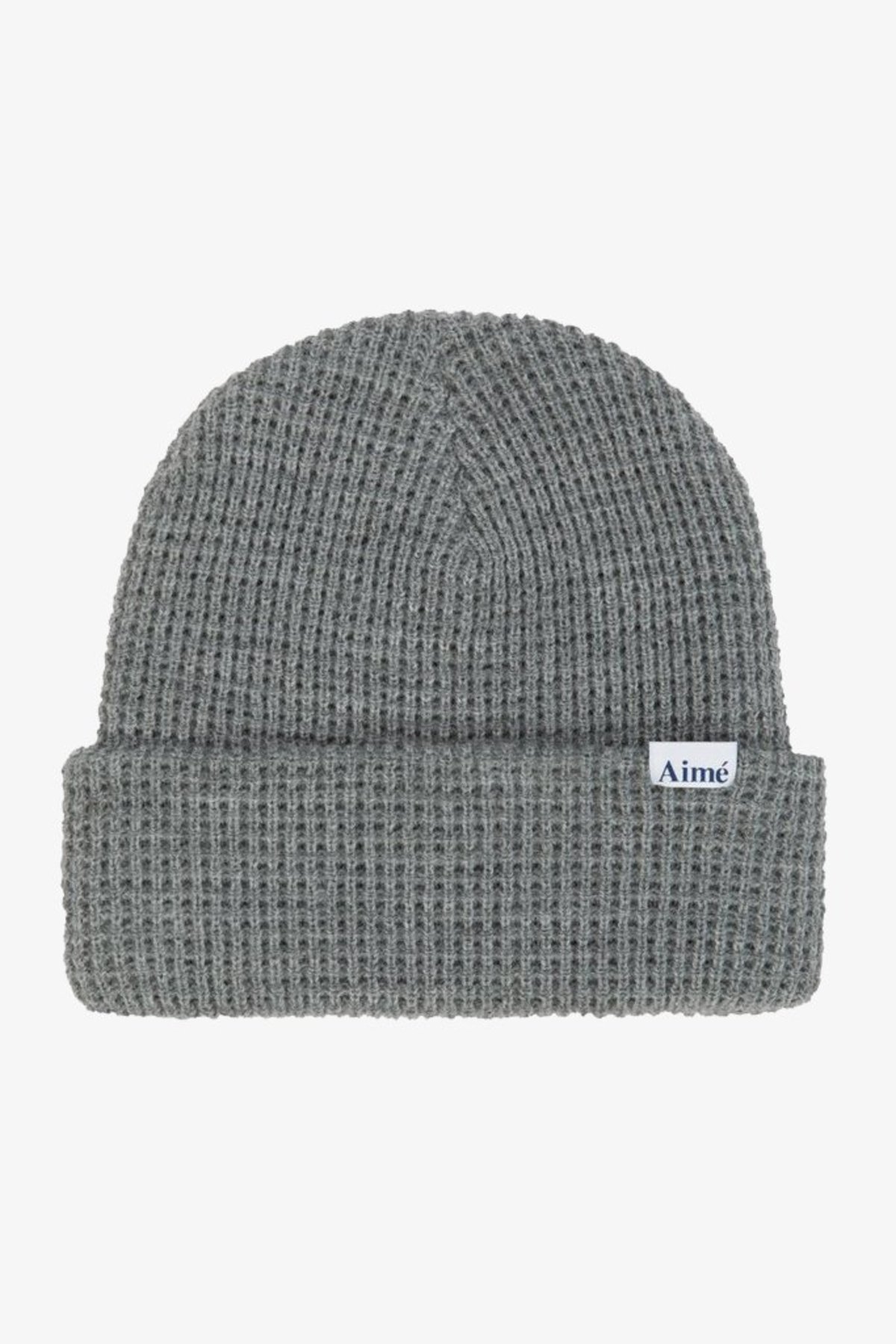 Aimé Leon Dore Waffle Stitch Beanie - Grey | Garmentory