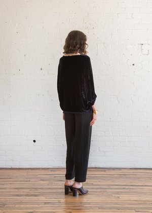 Raquel Allegra Dolman Top in Midnight Raquel Allegra Dolman Top in Midnight