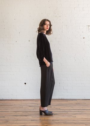 Raquel Allegra Dolman Top in Midnight Raquel Allegra Dolman Top in Midnight