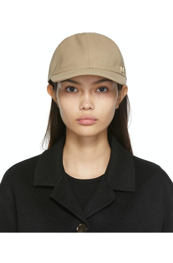 Totême Canvas Baseball Cap Khaki Garmentory