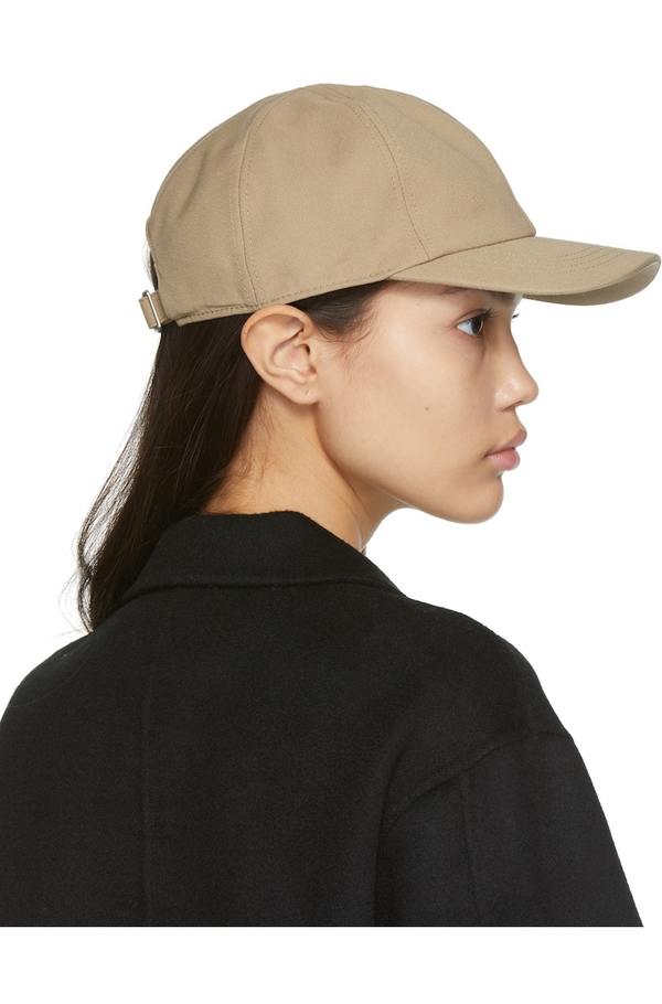 Totême Canvas Baseball Cap - Khaki | Garmentory