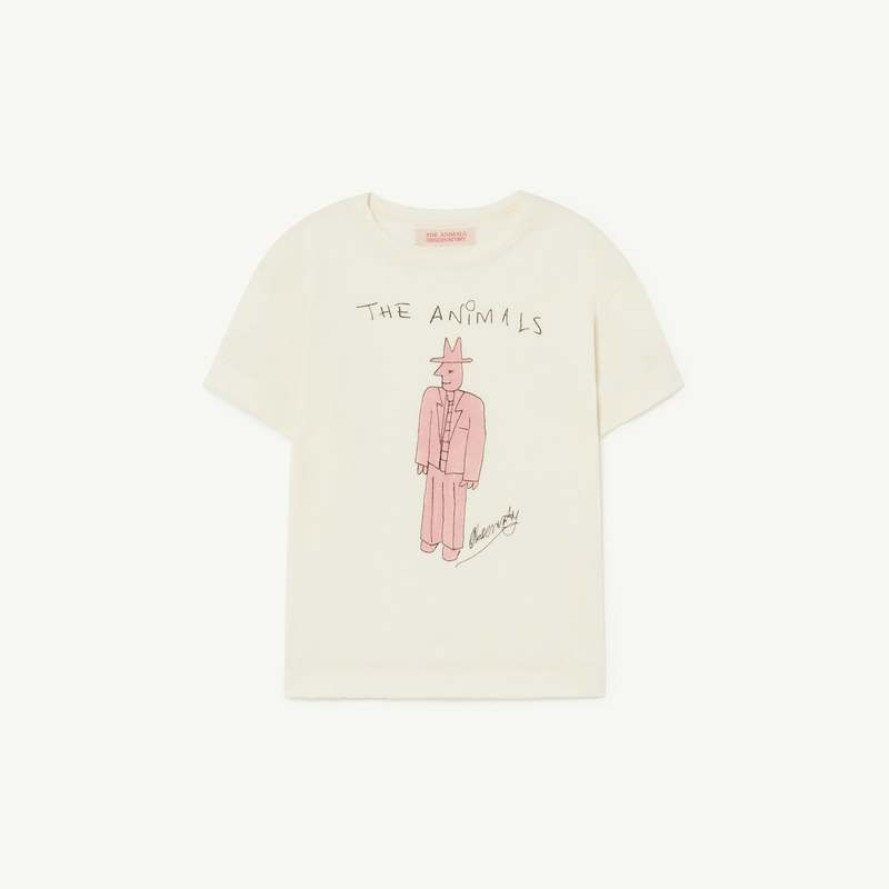 Kids The Animals Observatory Rooster Kid's T-Shirt - White