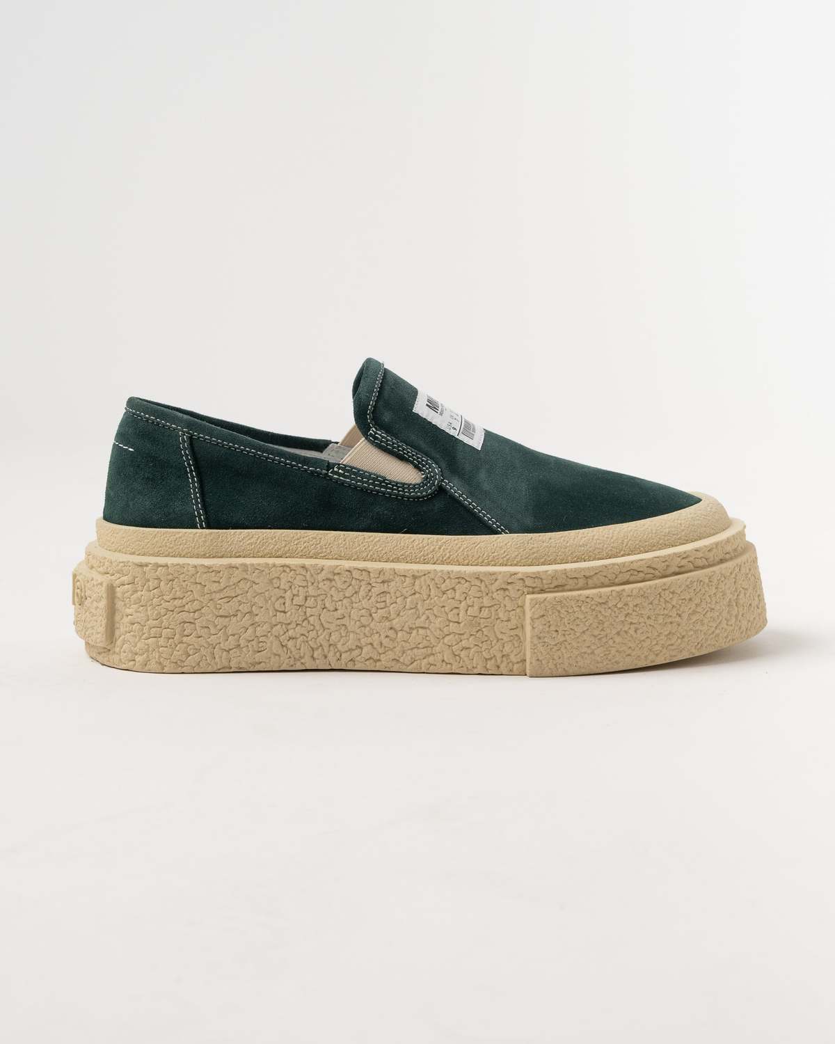 MM6 Maison Margiela Slip On Sneaker in Macard Green | Garmentory