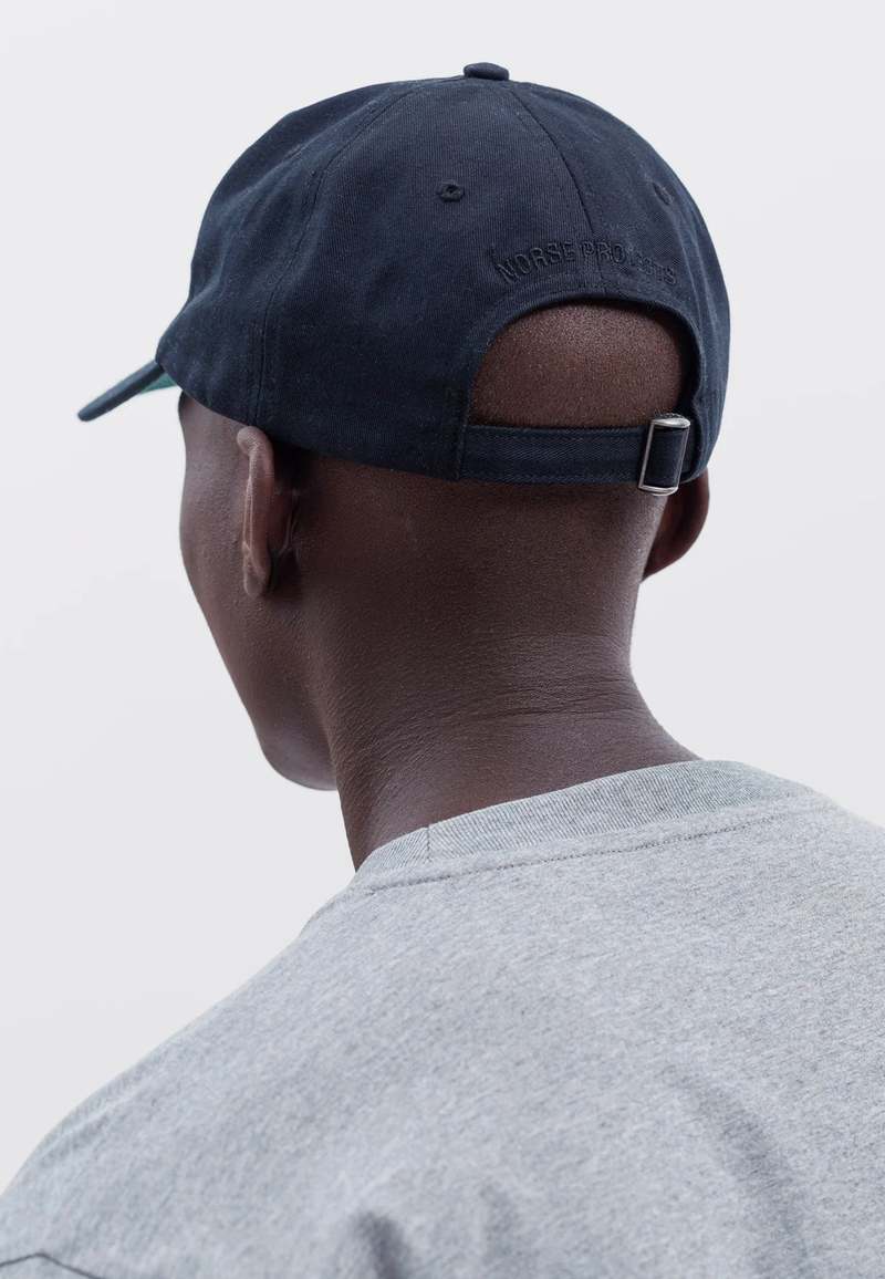【NORSE PROJECTS】Chain Stitch Logo Twill Ball Cap/追跡可能 Chainstitch Logo Twill Cap