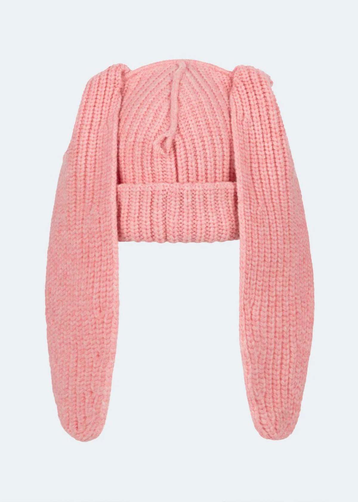CHUNKY RABBIT BEANIE / BLK