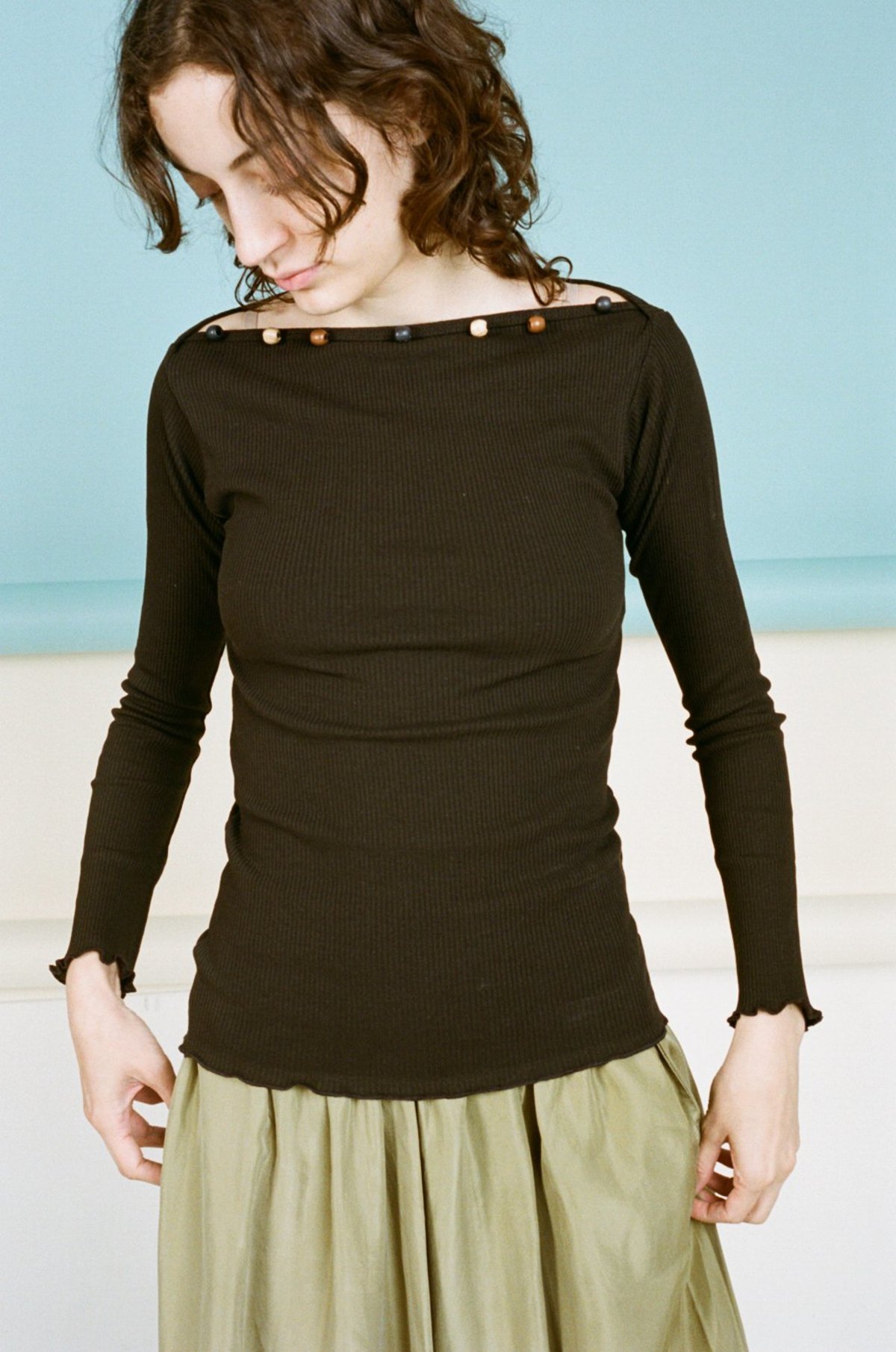 トップス Baserange LONG SLEEVE TEE FOVEA LONG SLEEVE TEE-FOVEA(TOLS-BL-000) | セレクトショップ