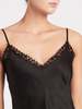 FRAME Denim Lace Mix Cami - Black - Thumbnail 5