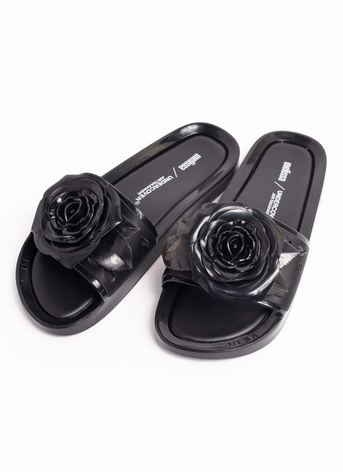 UNDERCOVER X MELISSA BEACH SLIDE SPIKE - BLACK | Garmentory