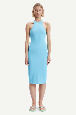 blue tie dye wedding dress menagerie main image 0