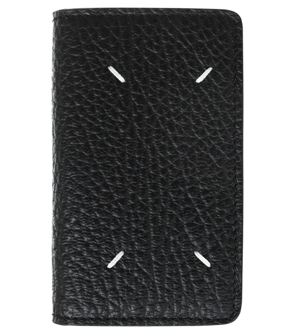 正規品 【Maison Margiela】 Four Stitches Wallet Black Maison Margiela four-stitch Leather Wallet | Black | FARFETCH