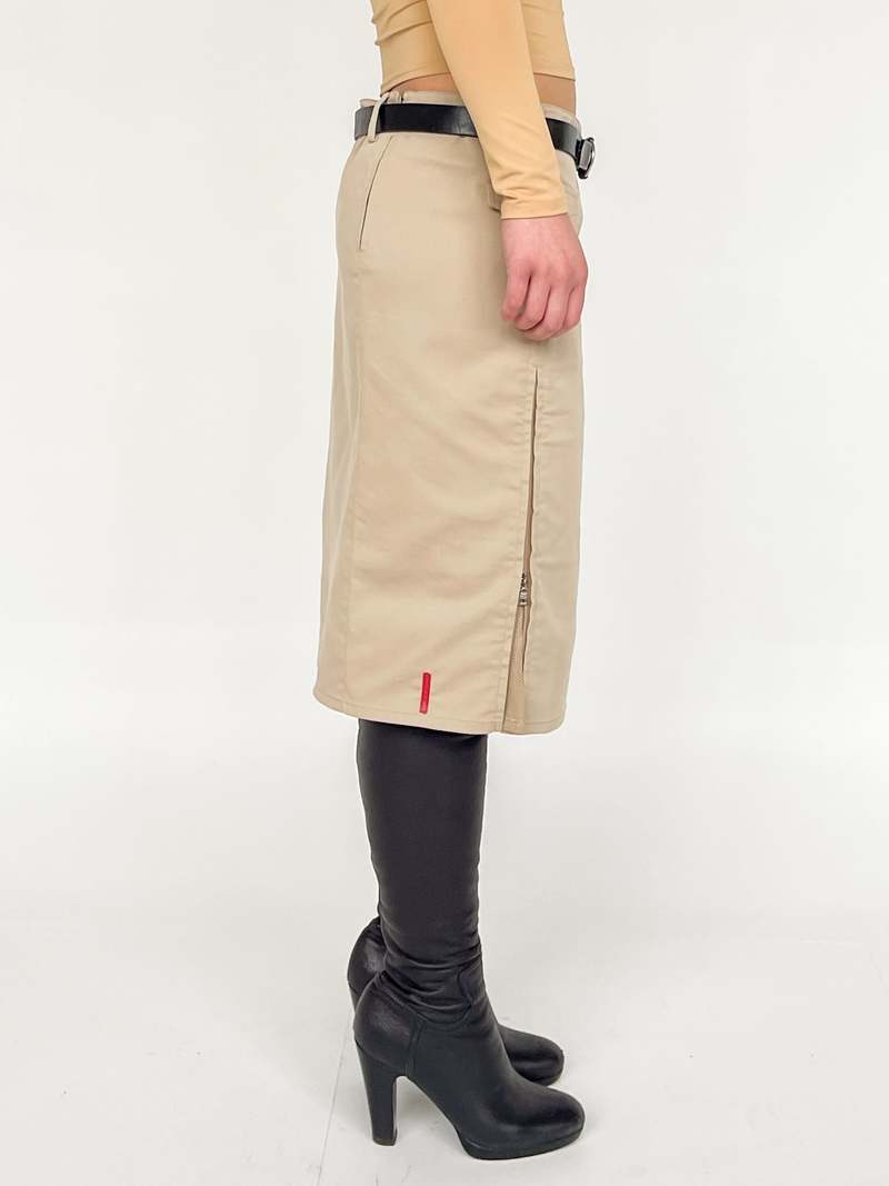 Prada Sport Zipper Skirt - Ecru | Garmentory