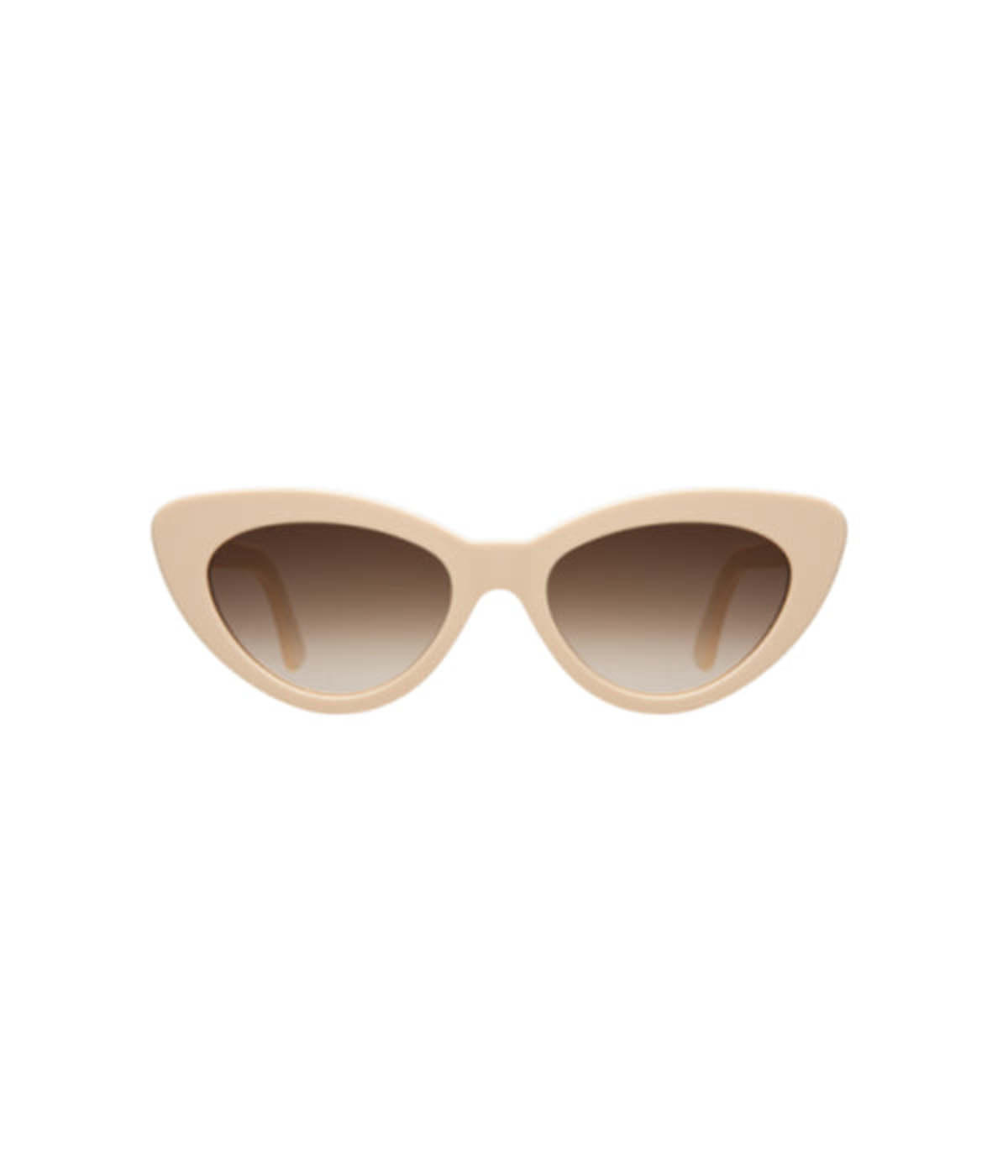 Illesteva Sunglasses (Pink Frame / Brown Faded Lenses) Illesteva Mary Lou Sunglasses, Cream – Glasswing main image 2