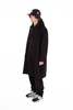 FOUR HORSEMEN Archive Long Wool Coat - Black - Thumbnail 2