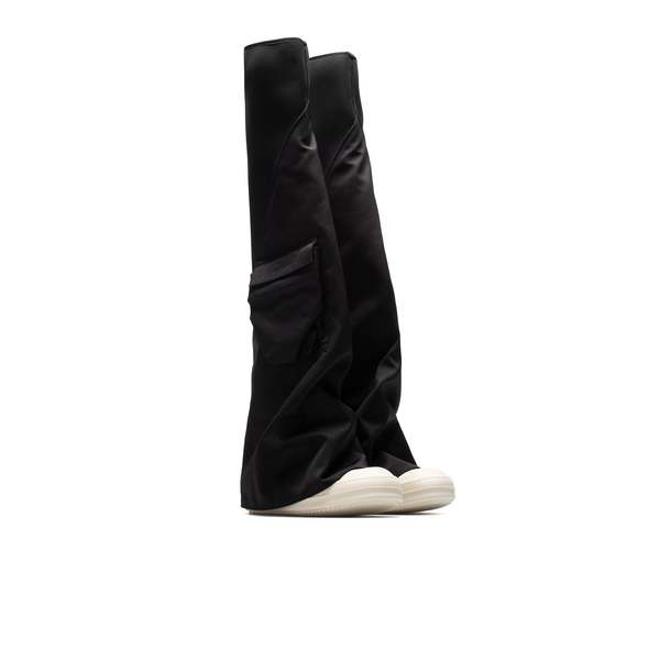 Rick Owens Cargo Fetish Sneakers - Black/Milk/Milk | Garmentory