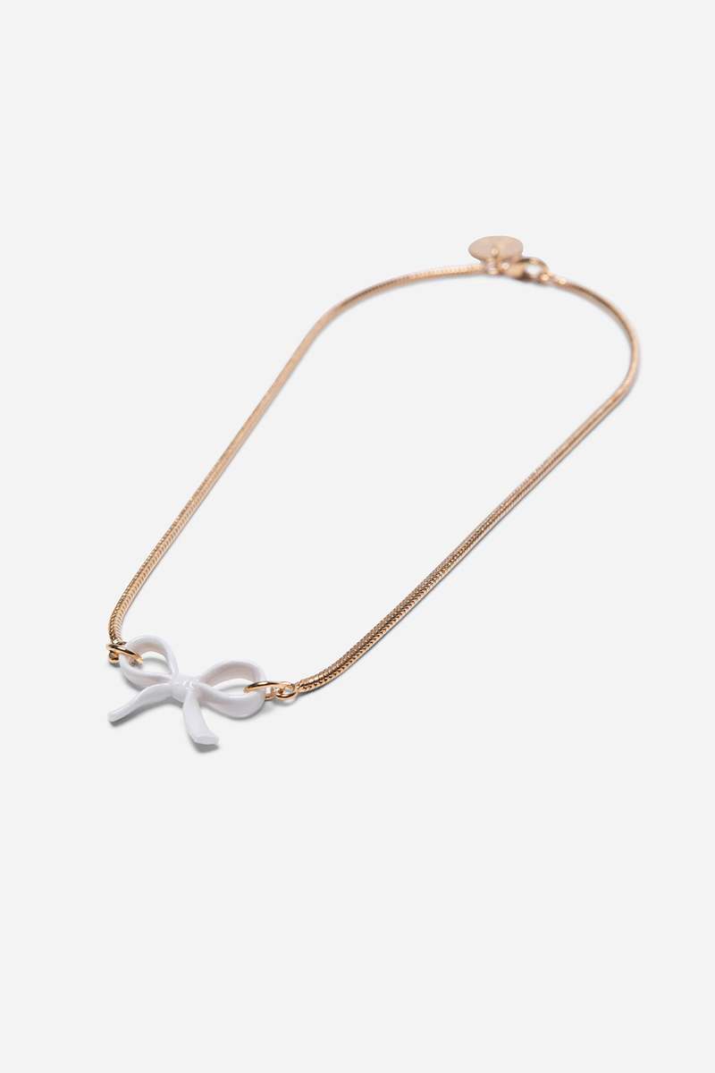 MATTER MATTERS Andres Gallardo Mini Bow Chain Choker